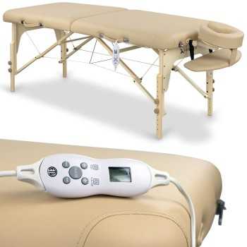 Table de massage_lit de massage en bois professionnelle-table de ma...