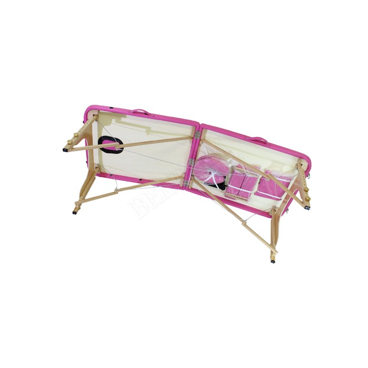 Table de massage_lit de massage en bois professionnelle-table de ma...