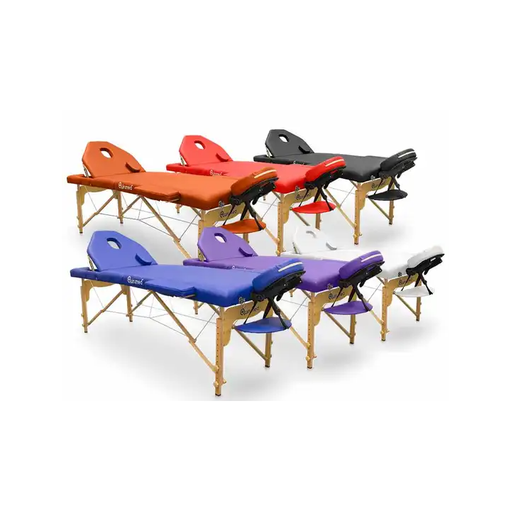 Table de massage_lit de massage en bois professionnelle-table de ma...