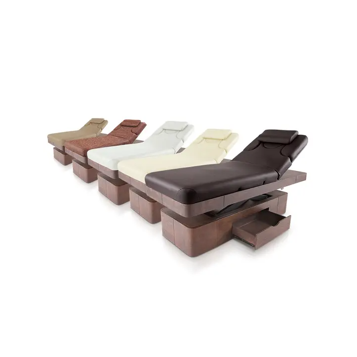 Table de massage_lit de massage en bois professionnelle-table de ma...