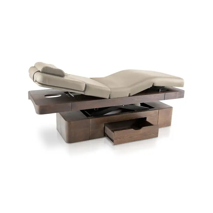 Table de massage_lit de massage en bois professionnelle-table de ma...
