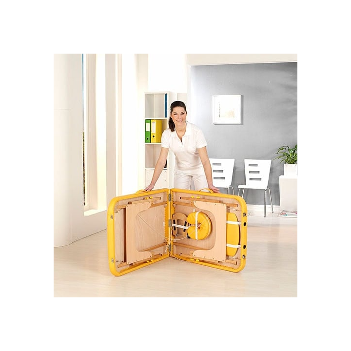 Table de massage_lit de massage en bois professionnelle-table de ma...