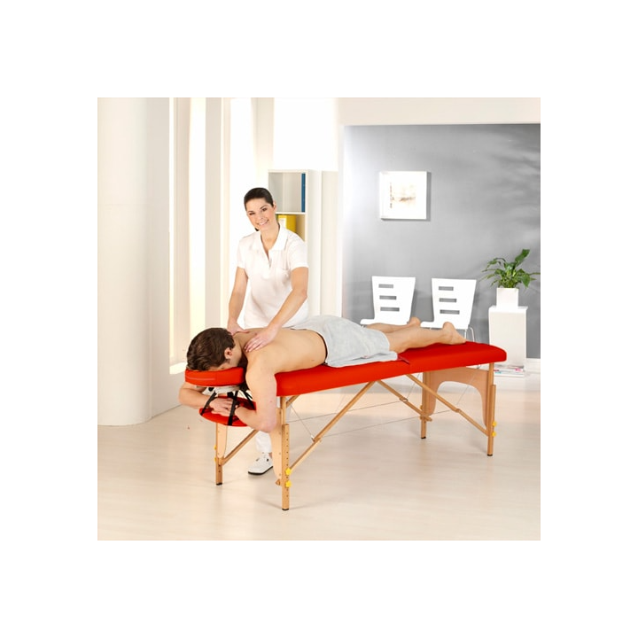 Table de massage_lit de massage en bois professionnelle-table de ma...