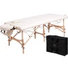 Table de massage_lit de massage en bois professionnelle-table de ma...