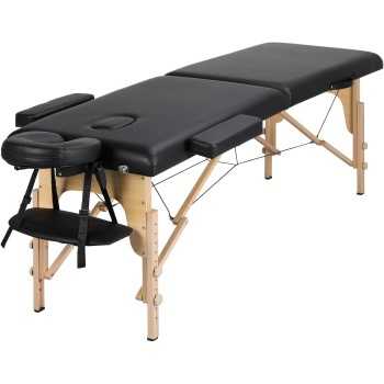 Table de massage_lit de massage en bois professionnelle-table de ma...