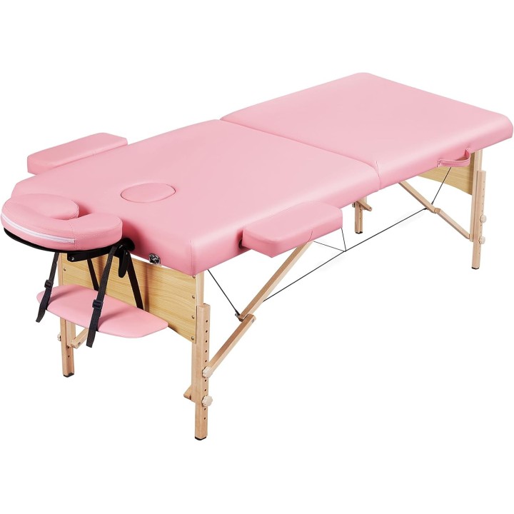 Table de massage_lit de massage en bois professionnelle-table de ma...