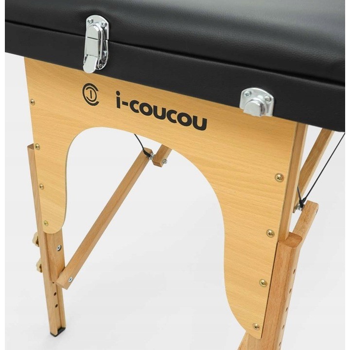 Table de massage_lit de massage en bois professionnelle-table de ma...