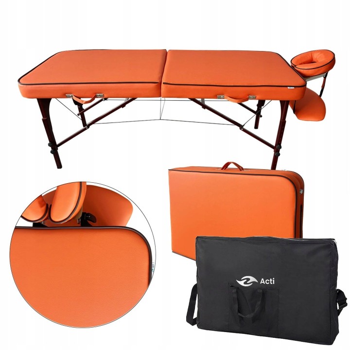 Table de massage_lit de massage en bois professionnelle-table de ma...