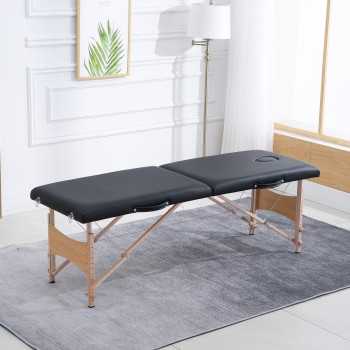 Table de massage_lit de massage en bois professionnelle-table de ma...