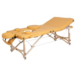 Table de massage_lit de massage en bois professionnelle-table de ma...