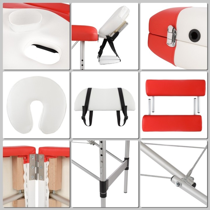 Table de massage_lit de massage en bois professionnelle-table de ma...