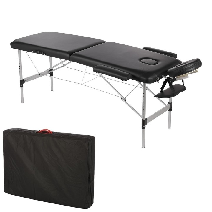 Table de massage_lit de massage en bois professionnelle-table de ma...