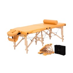 Table de massage_lit de massage en bois professionnelle-table de ma...