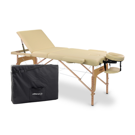 Table de massage_lit de massage en bois professionnelle-table de ma...