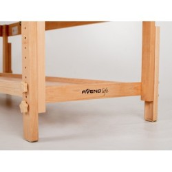 Table de massage_lit de massage en bois professionnelle-table de ma...