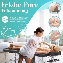 Table de massage_lit de massage en bois professionnelle-table de ma...