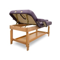 Table de massage_lit de massage en bois professionnelle-table de ma...