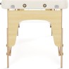 Table de massage_lit de massage en bois professionnelle-table de ma...