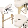 Table de massage_lit de massage en bois professionnelle-table de ma...