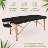 Table de massage_lit de massage en bois professionnelle-table de ma...