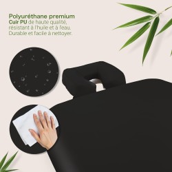 Table de massage_lit de massage en bois professionnelle-table de ma...