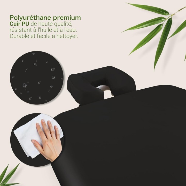 Table de massage_lit de massage en bois professionnelle-table de ma...